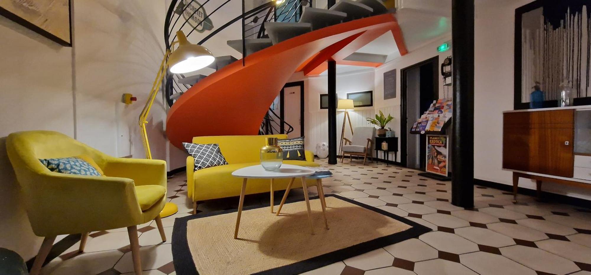 Hotel La Croisette & Restaurant Bistrot Gantier En Centre Ville Руайян Экстерьер фото